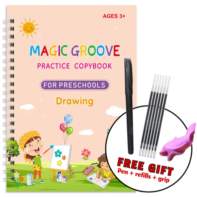 Magic Handwriting Copybook Reused Groove Practice Calligraphy Books for  Kids US