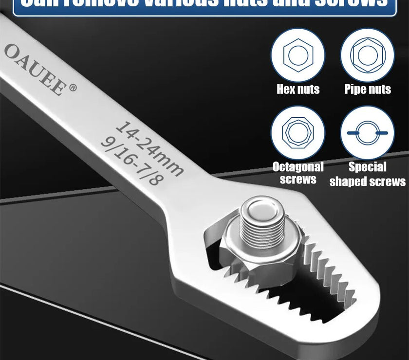 Adjustable Universal Torx Wrench: Double-Headed & Multi-Purpose Hand Tool