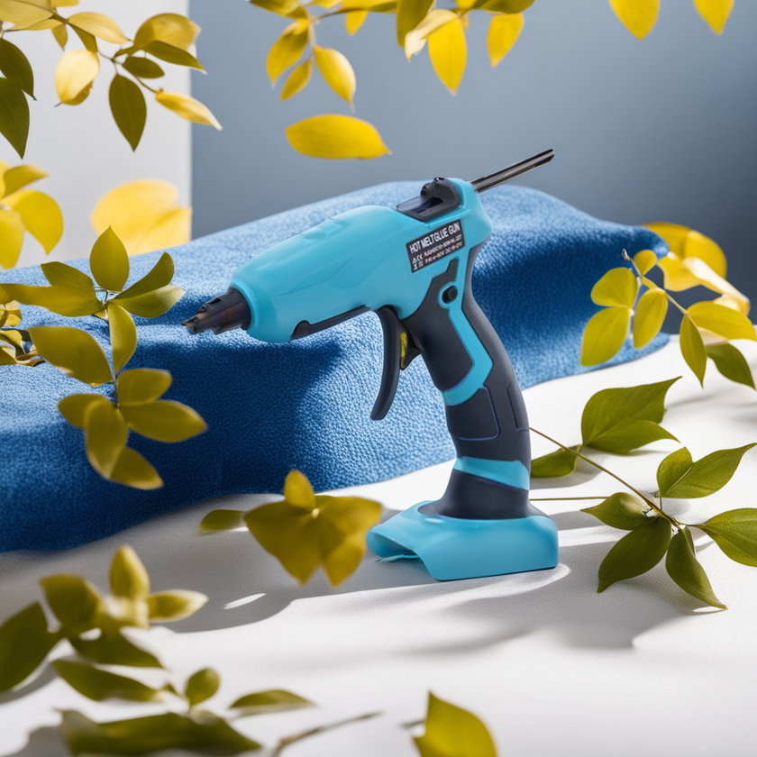 Cordless Hot Melt Glue Gun For Dewalt 20V Max Battery Crafts