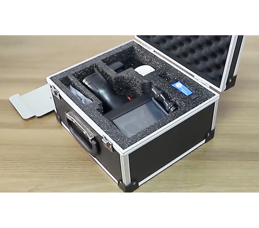 Durable handheld Printer Travel Case with Custom Foam Insert